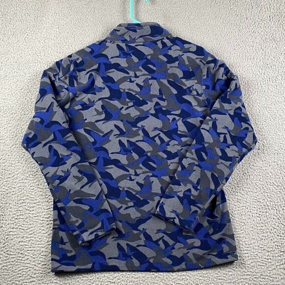 Eddie Bauer First Ascent 1/4 Zip Pullover Sweater Men's Medium Goose Camo - Picture 7 of 8